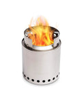 Go To Campfire Wood Burning Stove For Backpacking Portable Stainless Steel Stove For Outdoor Cooking Great For Camping Hiking