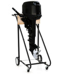 Built Tough Heavy Duty Outboard Boat Motor Stand With 330 Lbs Capacity Engine Carrier Cart On 4 Rubber Casters Portable Support Dolly