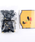 Pack of XT60H Bullet Connector Set 10 Pair Male And Female For RC Lipo Battery Parts with instruction manual