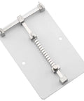 Heavy Duty Pro Grade PCB Mainboard Holder Clamp 12x8cm Steel Adjustable Fixture for IC Grooves and Soldering Repair Board Repair Stand