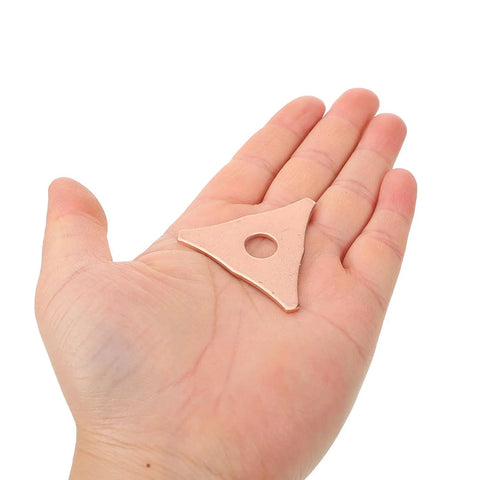 Hand holding Durable Dent Pulling Rings for Auto Body and Sheet Metal Repair Kit 100 Piece Iron Material Set accessory