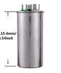 CBB65 Dual Run Circular Start Capacitor 60 Plus 7.5uF PlusMinusSixPercent 370 to 440V AC For Motors, Fans and Condensers