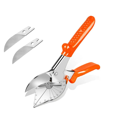 DIY Friendly Miter Cutter For Trim And Molding With Adjustable 45 To 135 Degree Angles Includes Two SK5 Replacement Blades