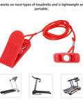 Two Pack Universal Treadmill Magnet Safety Keys With Rectangular Magnetic Emergency Stop Switch for most running machines