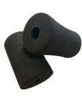 Replacement Foam Pads For Leg Extension And Leg Curl Machines Heavy Duty High Density Roller Pads 135x80x22mm 2 Pack Fits 22 To 25mm Tubes