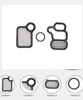 Honda VTEC Solenoid Gasket Kit With VTC Solenoid Spool Valve Cover O Ring For 2002 To 2015 Accord Element Civic CRV Si RSX Type S TSX Acura RSX Direct Replacement Budget Friendly showing multiple gasket components