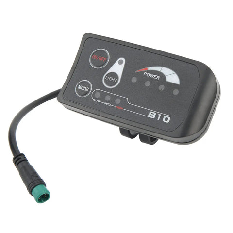 Gotta Have Versatile LED Display Meter For Electric Bikes And Scooters With 8102 5P Connector 36V 48V Compatibility On 22 Millimeter Handlebars