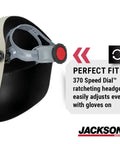 PL280 Pipeline Welding Hood With Shade 10 Flip Front, ANSI Z87.1, ratcheting headgear, Made In USA, lightweight fiberglass helmet