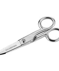 Electrician Scissors With Stripping, 5-1/5 Inch Pro Grade Cable Cutter For Ethernet Cables, Wires, Plastics And Light Metals Heavy Duty, Precise Cuts For Telecom And Electrical Pros, Durable Hand Tool, stainless steel