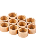 10 Pack Brass Bushing Set 6mm ID Powder Metallurgy Oil Bearing Copper Bushing Wear Resistant Guide Bushing 6x10x16mm view