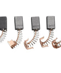 5 electric motor carbon brushes 5x8x12mm, replacement for angle grinder G720 and power drill, spare parts for smooth tool operation
