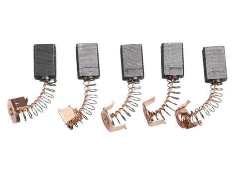 5 electric motor carbon brushes 5x8x12mm, replacement for angle grinder G720 and power drill, spare parts for smooth tool operation