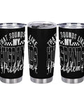 That's My Husband's Problem Gas Station Funny Wife Tumbler Double Wall Stainless Steel Insulated Water Bottle
