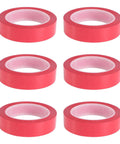 Packove 6Pcs Liquid Rubber Electrical Tape Waterproof Insulation Wrap For Transformers And Auto Wiring Positioning Fastener Red color