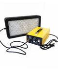 Top Shelf 1800W Adjustable UV Curing Lamp Cold Light Resin Printer Dryer with LED array and yellow control box.