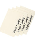 4 Pack Pro Grade Wool Polishing Cloths For Buffing And Lapping 6 Inch By 4 Inch By 1.55mm laying flat with brand name visible