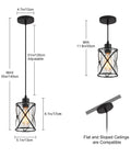 Dimensions of Fresh Matte Black Three Light Pendant With Clear Glass Shades Adjustable Farmhouse Industrial Hanging Fixture.