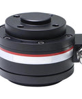 500N Six-Axis Force Torque Sensor for multiaxis load measurement with shielded cable, industrial robotics use, round black design
