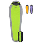 20 Degree Mummy Sleeping Bag For Camping Backpacking And Hiking Ultralight Warm Cozy With Hood Draft Tube Vaulted Footbox