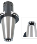 Two Pack CAT50 ER32 100 Collet Chuck And 4 Inch Extension Tool Holder Set, CNC lathe tool, high precision, close-up view