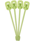 Foldable Table Legs Set Of 4 For Furniture And Laptop Desks Super Easy Setup And Removal Lightweight Light Green Plastic And Iron