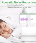 Sleeping child beside 12 Pack Soundproof Acoustic Wall Panels With Strong Adhesive Backing Textured Polyester Fiber Noise Reduction Tiles For Home Studio Bedroom Setup Snag Peaceful Vibes Right Now.