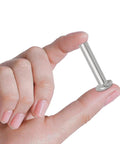 Person holding a socket screw from the Must Have Inline Skate Wheel Socket Screws Kit 30mm And 35mm Replacement Hardware For Rollerblades