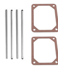 Engine Push Rod Kit With Valve Cover Gasket Bundle Includes 4 Push Rods And 2 Gaskets Replaces 498746 690981 690982 Fits 4015770123 Through 4015770133 Series Durable OEM Style Replacement For Smooth Running. 4 push rods and 2 brown valve cover gaskets