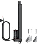 Heavy Duty 12V Linear Actuator With 330 Lbs Lift, 1500 N, 10 Inch Stroke, Quiet Operation, IP65 Weatherproof, No-Fuss Brackets Included