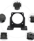Beefy Heavy Duty Aluminum Motor Mount Bracket For 180W To 250W Equipment with reinforced base and predrilled holes