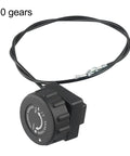 Resistance Knob With Cable For Indoor Cycling And Spin Bikes Replacement Gear Selector With 8 Or 10 Gear Options