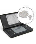 Fix Stuck Buttons Fast 4 Sets Conductive Silicone Directional Keypad Pads Replacement Kit For Nintendo DSi Handhelds Built To Match Stock Layout For Quick Game Console Repair Restores Smooth Press Feel Consistent Controls You Can Play Hard Again, Nintendo DSi with keypad pads