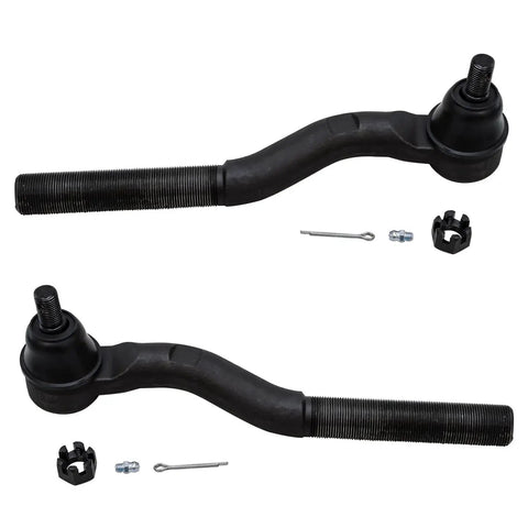 10 Piece Suspension Kit For 2007 2017 Jeep Wrangler, Heavy Duty Tie Rods And Pitman Arm Set, front tie rod ends with hardware