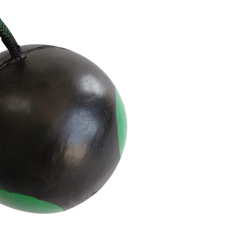 Beefy Round Ball Archery Target For Backyard Practice Built Tough With Self Healing Foam 9x9x9 Inch Surface top view