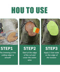 DIY Friendly Tree Pruning Sealer Paste With Brush, 100g Wound Repair Sealer For Trees, Grafting Garden Pruning Paste, Quick Heal Formula, Antisepsis For Pruning Cuts, Reduces Water Loss And Nutrient Drain, No Fuss To Use. how-to-use steps on tree wound cut repair