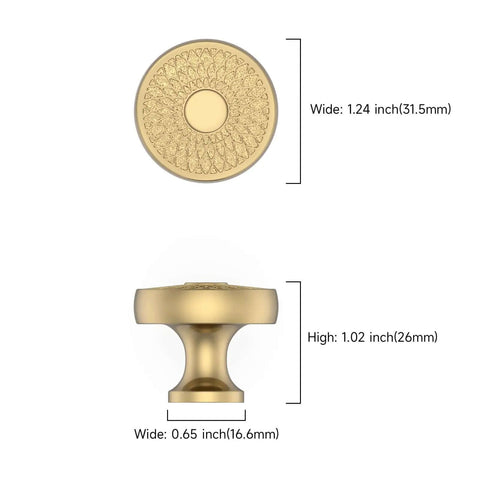 Dope Champagne Bronze Cabinet Knobs And Drawer Pulls 30 Pack For Kitchen Cabinets And Dressers Gold Hardware Easy Install Durable Metal