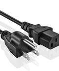 15 Foot AC Power Cord For Williams Overture 2 88 Key Console Digital Piano Non OEM UL RoHS Certified High Quality Spare Cable