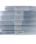 6 Piece Square Hole Mortise Drill Bit Set For Woodworking Pro Grade HSS High Speed Steel Mortise Chisel Bits packaging