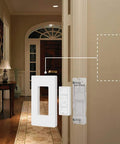 Smart Wall Plate Bracket for Pico Remote Mount Kit No Wiring Required 3 Way Setup For Caseta Dimmers And Switches in hallway