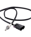 Plug And Play Oxygen Sensor O2 Exhaust Probe Replaces 25322728 And 28058603 Fits Nissan Leaf Sl Sv Hatchback And Nissan Sentra Sense Sl Sedan, black wire harness and metallic probe.