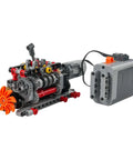 Dope High Tech Manual Gearbox Building Kit With 4 5 And 6 Speed Options Power Functions For Motors STEM Puzzle Toy