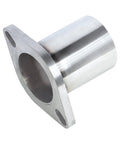 Heavy Duty 304 Stainless Steel Exhaust Flange Repair Pipe Kit For Cars And Trucks With 2 5 Inch Outside Diameter close-up view of connector