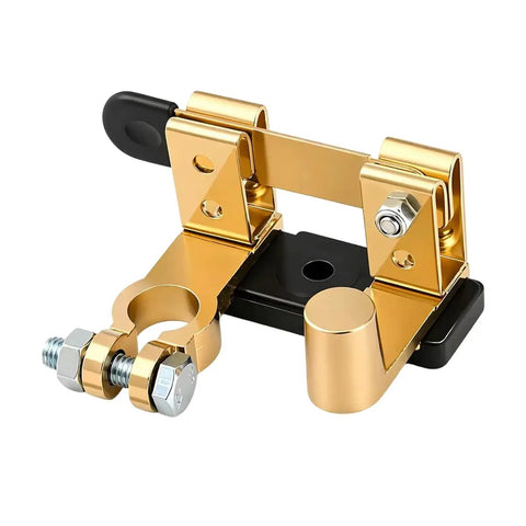 Heavy Duty Car Top Post Negative Battery Disconnect Switch 12V 24V Knife Blade Vehicle Battery Shut Off Isolator Brass Mount
