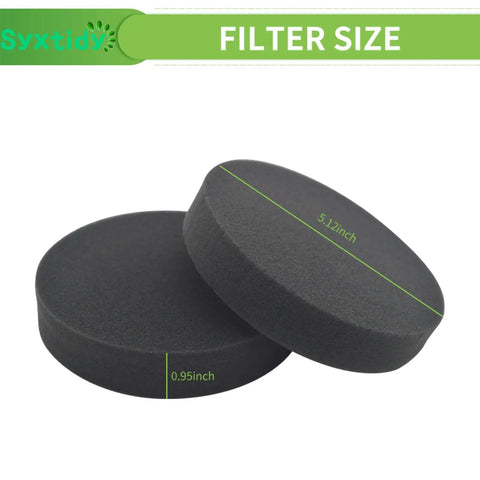 Foam Vacuum Filter 5 Pack Replacement For Bissell Powerforce Helix Bagless Upright Vacuums 2191 2190 2254 2256 1700 Part 1608225 Includes 5 Premium Filters Easy Install Also Fits Eureka Airspeed AS2000 AS2030