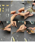 Killer 3D Metal Puzzle For Adults Falcon Predator Eagle Model Kit With DIY Assembly Mechanical Bionic Bird 279 pieces, stainless steel