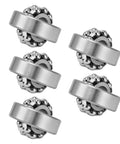10 Pieces 1201 Double Row Self Aligning Ball Bearings Open Type Standard Cage Radial Bearing For Gearboxes Rollers Conveyors And Industrial Machinery Heavy Duty Smooth Spin