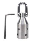Beefy Heavy Duty Wire Pulling Attachment With 4000 Lbs Max Pull Strength For Copper And Aluminum Cables, stainless steel head