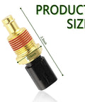 Engine coolant temperature sensor OEM 5149077AB with brass threaded body and black connector