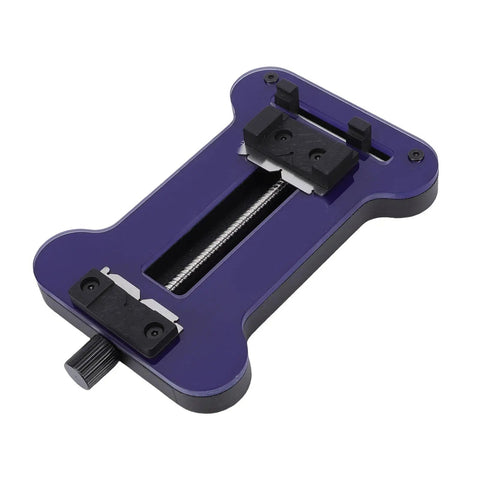 Heavy Duty PCB Clamp Tool For Precise Electronics Repair With A 0 To 70mm Clamp Width And Insulated Tempered Glass Panel, Jig View