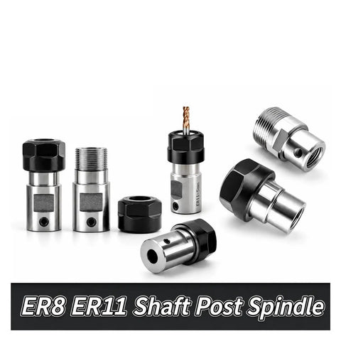 Universal 5 To 10 Mm Extension Rod Motor Shaft Spindle For Cnc Milling Machines Featuring Vibration Resistant Build.